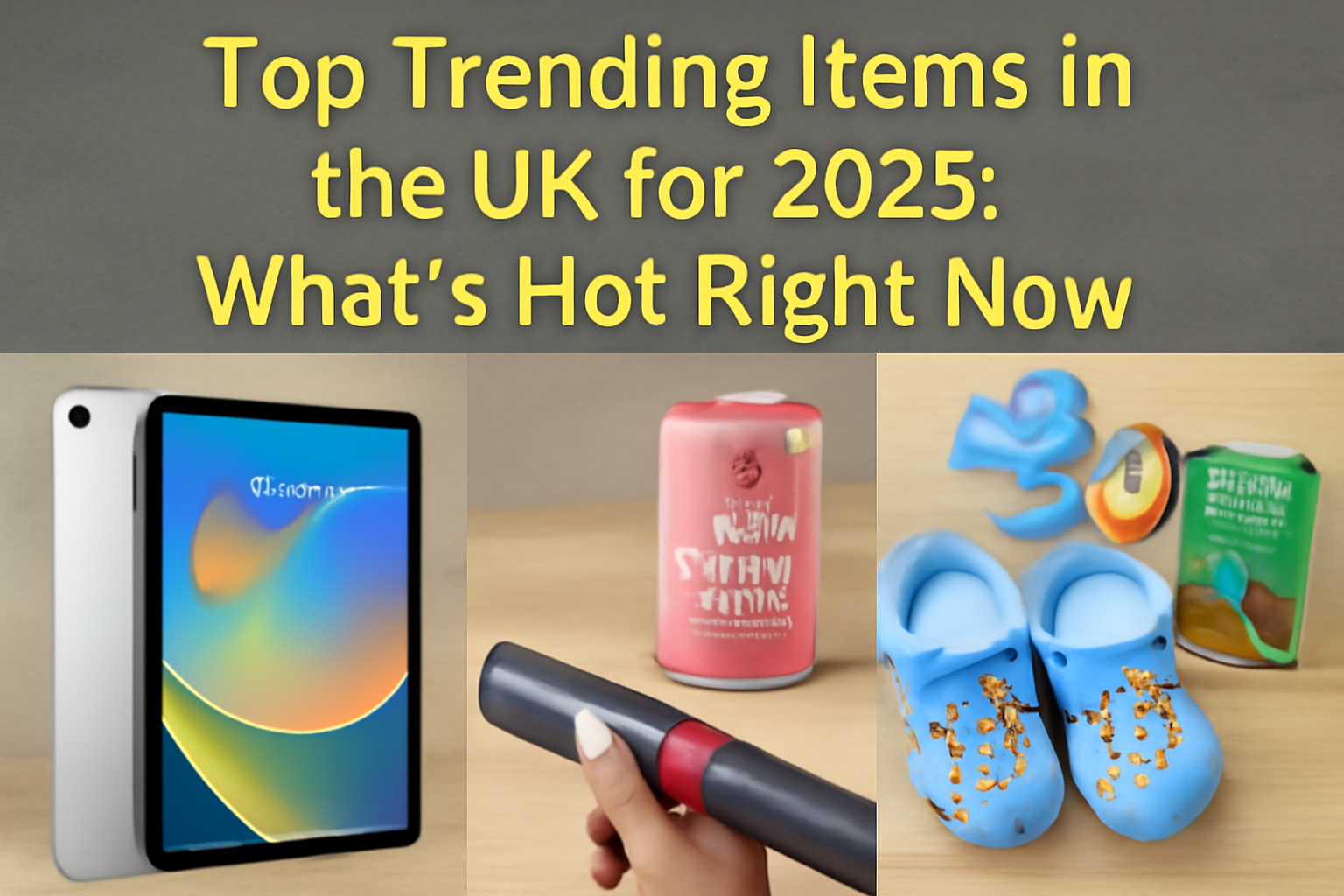 Top Trending Items in the UK for 2025: What’s Hot Right Now