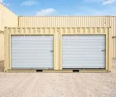 20ft Shipping Container with a Roll-Up Door