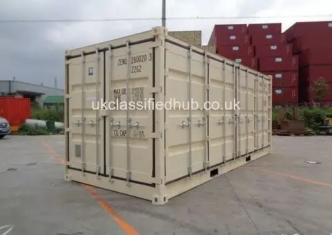 20ft Standard 1 Trip Side Door Shipping Container - 1/4