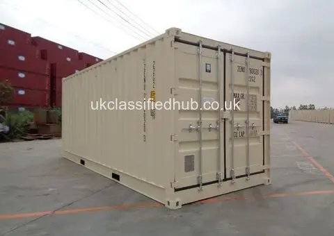 20ft Standard 1 Trip Side Door Shipping Container - 3/4