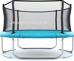 14ft Rectangular Trampoline for Precision Bounce | Super Tramp