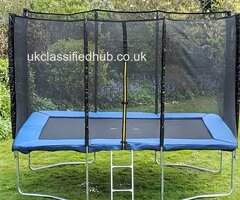 Built to Last Quality Rectangle Above Ground Trampoline