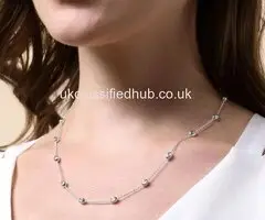 Ladies silver chain