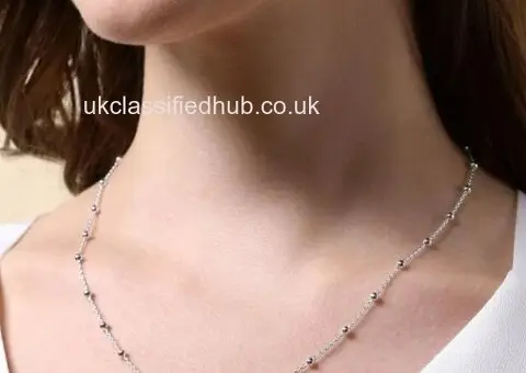 Ladies silver chain - 2/4