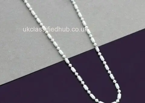 Ladies silver chain - 4/4