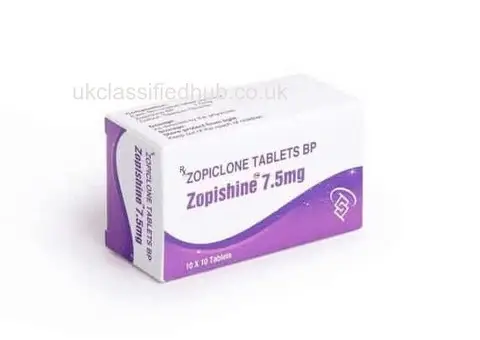Zopiclone Zopishine 7.5mg Tablets (White) - Shop Online in UK
