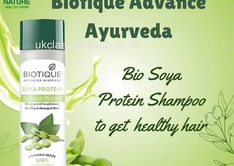 Biotique Advance Ayurveda Bio Soya Protein Shampoo to get healthy hair