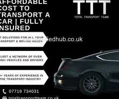 Affordable Cost to Transport a Car | Fully Insured