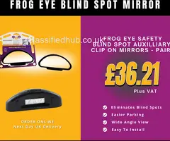 Magnum Frog Eye Safety Blindspot Auxilliary Clip-on Mirror Pair