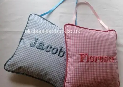 Baby Name Cushions - 1/4