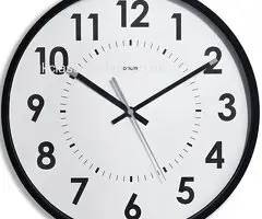 Shop Orium Analogue Wall Clock | Clear Timekeeping | digital wall clock | EnrgTech