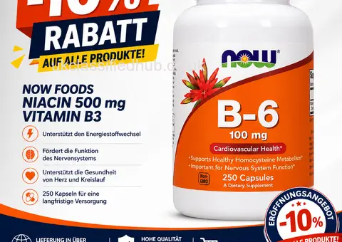 NOW Vitamin B6 Pyridoxine 100 mg – 250 Tablets (BEYSTON -10% Opening Offer) - 2/2