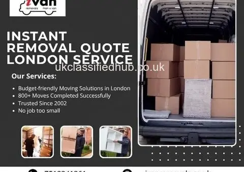 Instant Removal Quote London Service