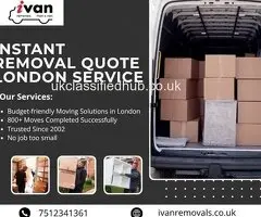 Instant Removal Quote London Service
