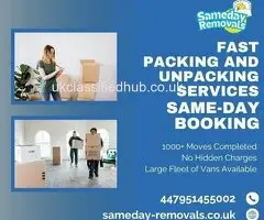 Fast Packing and Unpacking Services | Same-Day Booking