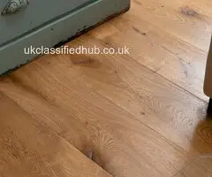 Hampton Oak Smoked Engineered Flooring | Rustic Chic