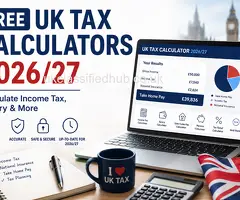 Free UK Tax Calculators 2026/27 - Income Tax, Stamp Duty, Self Assessment