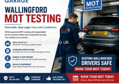 Trusted MOT Testing in Wallingford – Drive Safe, Pass with Confidence