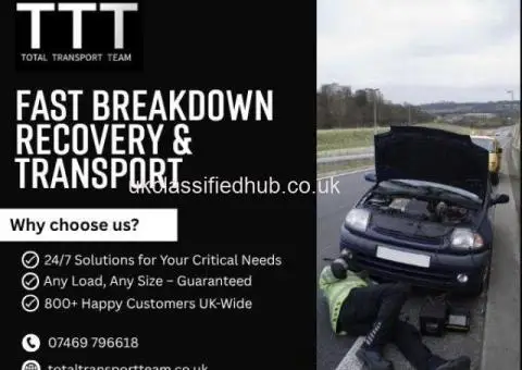 Fast Breakdown Recovery & Transport