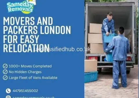 Movers and Packers London for Easy Relocation
