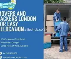 Movers and Packers London for Easy Relocation