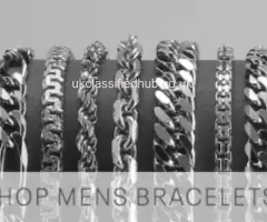 Men’s sterling silver bracelets