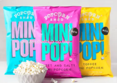 Mini Popcorn UK: A Tasty Choice for Every Occasion
