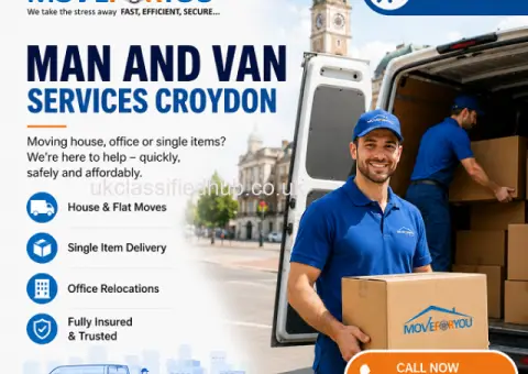Affordable Man and Van Services Near Croydon