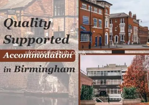 Quality Supported Accommodation in Birmingham