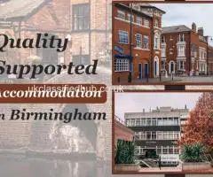 Quality Supported Accommodation in Birmingham