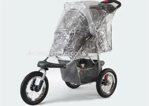 InnoPet Univ-Luxe Pet Stroller Rain Cover - 1/3