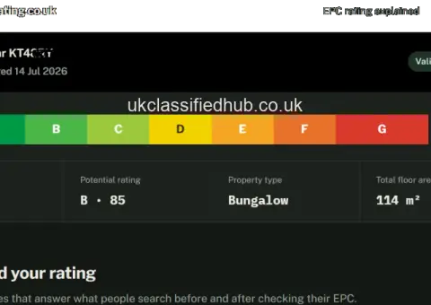 Free EPC Rating Checker for Any UK Property