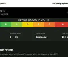 Free EPC Rating Checker for Any UK Property