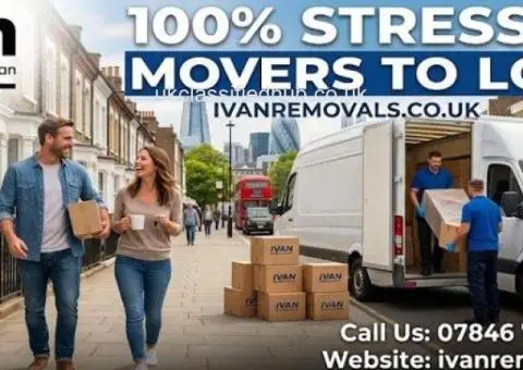 100% Stress-Free Movers to London