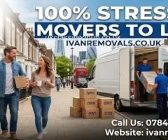 100% Stress-Free Movers to London