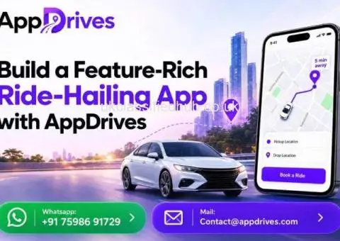 Build a Feature-Rich Ride-Hailing App with AppDrives