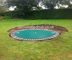 In Ground Trampolines Built for Safety | Super Tramp