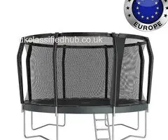 10ft Round Trampoline with Safety Net | Super Tramp