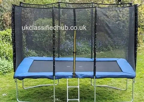 Rectangle Trampoline with Pro Bounce | Super Tramp UK