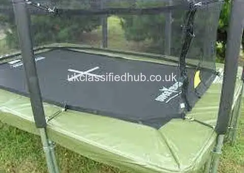 Heavy Duty Rectangular Trampoline | Built for Serious Play