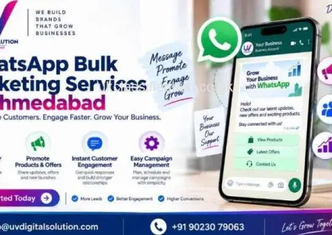 WhatsApp Bulk Marketing Services in Ahmedabad