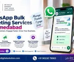 WhatsApp Bulk Marketing Services in Ahmedabad