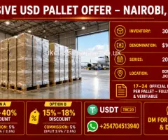 30-PALLET USD INVENTORY — JKIA / BONDED-WAREHOUSE AREA