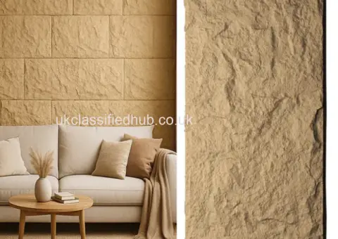 Natural Stone Effect Wall Panels Showroom in UK