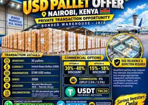 USD INVENTORY OPPORTUNITY — NAIROBI, KENYA