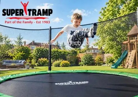 Outdoor Trampoline – Durable Garden Fun for All | Super Tramp