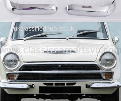 Ford Lotus Cortina MK1 front quarter bumpers
