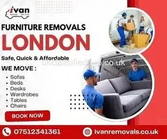 Furniture Removals London | Safe, Quick & Affordable