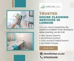 Trusted House Cleaning Services in London | Call - 075123 41346