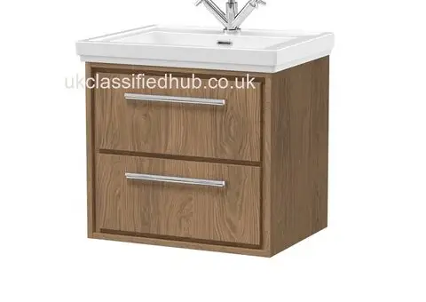 Hudson Reed Lille Wall Hung Vanity Unit with Basin